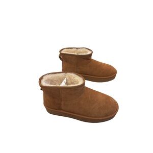 Cozy Brown  Ankle Boots